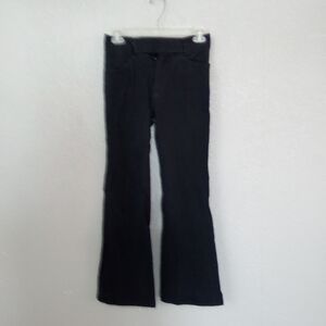Black Flared Pants